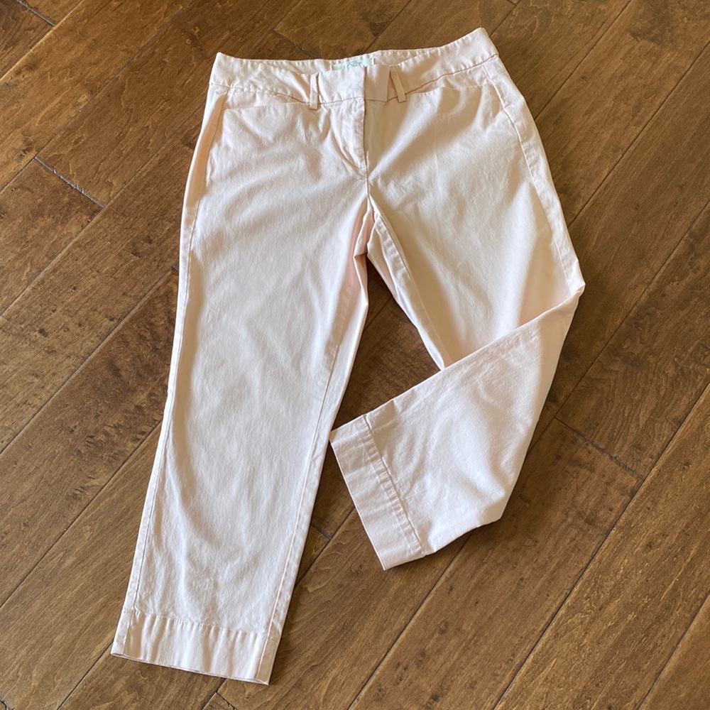 Pink Crop Pants